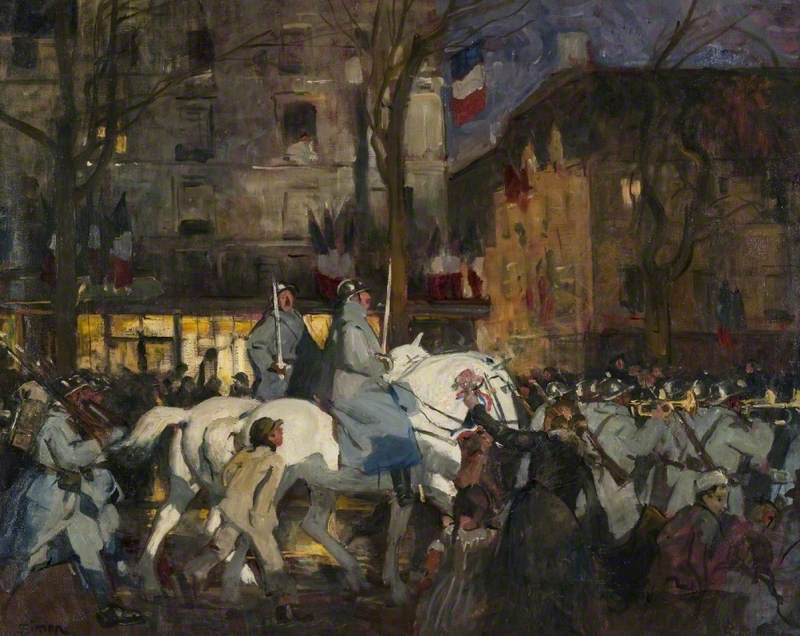 Simon, Lucien, 1861-1945; After the War