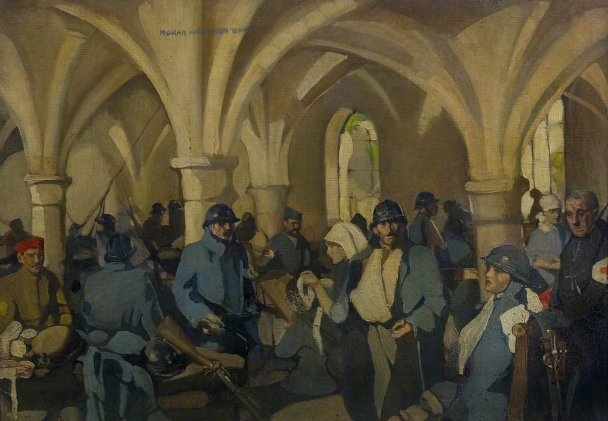 Gray, Norah Neilson, 1882-1931; Hopital Auxiliaire d'Armee 301 - Abbaye de Royaumont