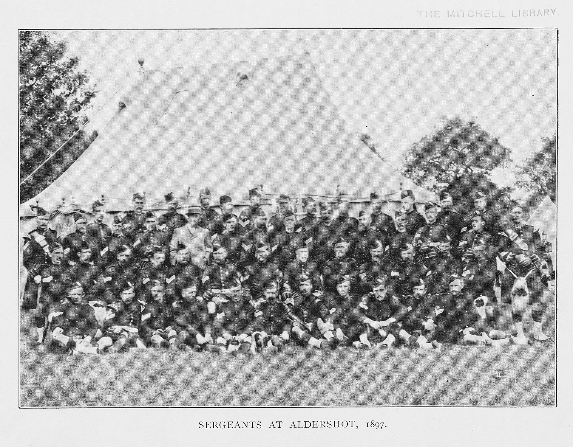 8. THE PIBROCH VOL1 NO3 DEC 1897 P31 THE REGIMENT AT ALDERSHOT (002)