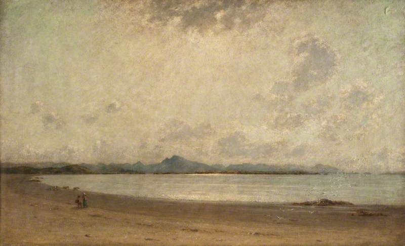 Thomson, John Leslie, 1851-1929; Seascape, Anglesey